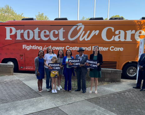 Rep. Adams Talks Healthcare at Protect Our Care Bus Tour Event – Congresswoman Alma Adams