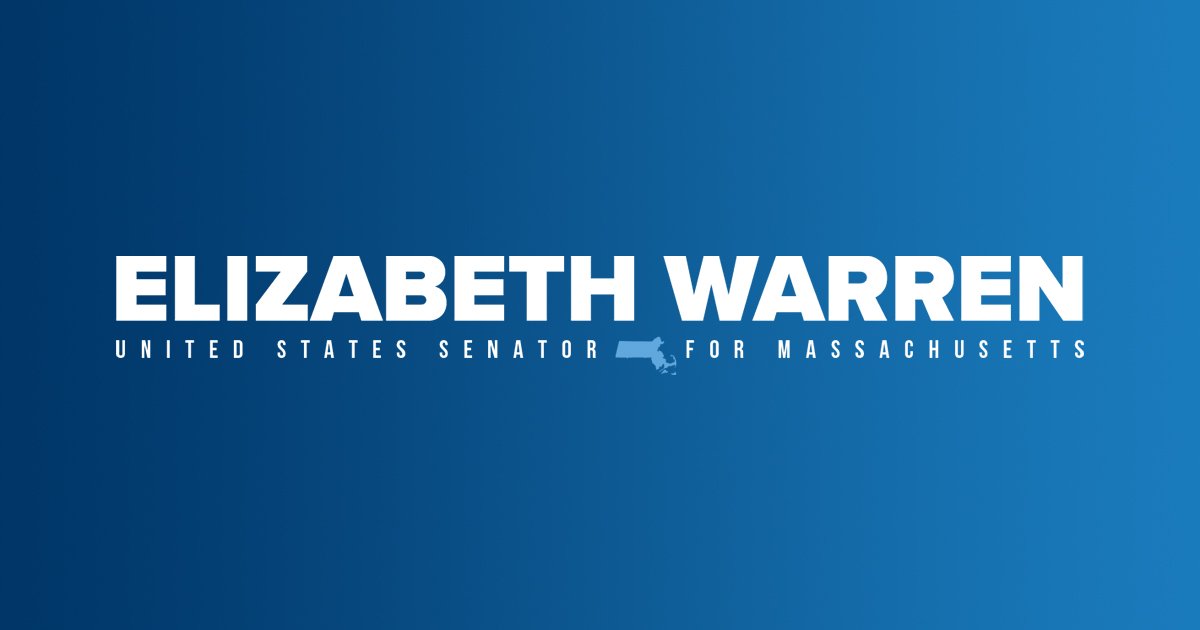Senators Warren, Markey Introduce the Corporate Crimes Against Health Care Act of 2024 – Senator Elizabeth Warren Senators Warren, Markey Introduce the Corporate Crimes Against Health Care Act of 2024 – Senator Elizabeth Warren