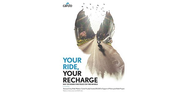 Cardo Launches 'Your Ride. Your Recharge.' Campaign, Championing the Mental Health Benefits of Motorcycling – Motorcycle & Powersports News