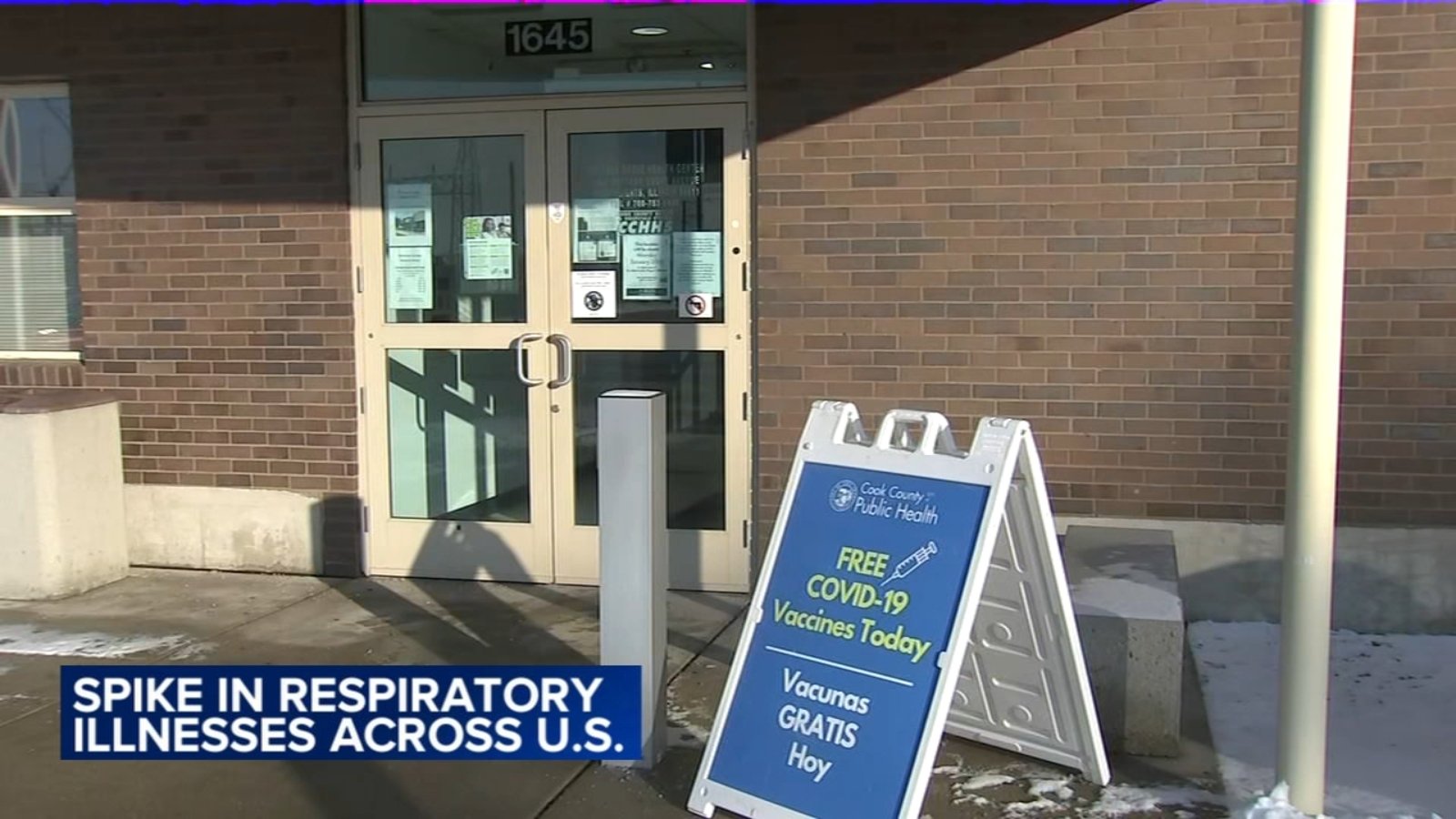 Respiratory illness cases spike: Cook County health department hosts vaccine clinics amid flu, RSV, COVID, norovirus 'quad-demic' – ABC7 Chicago