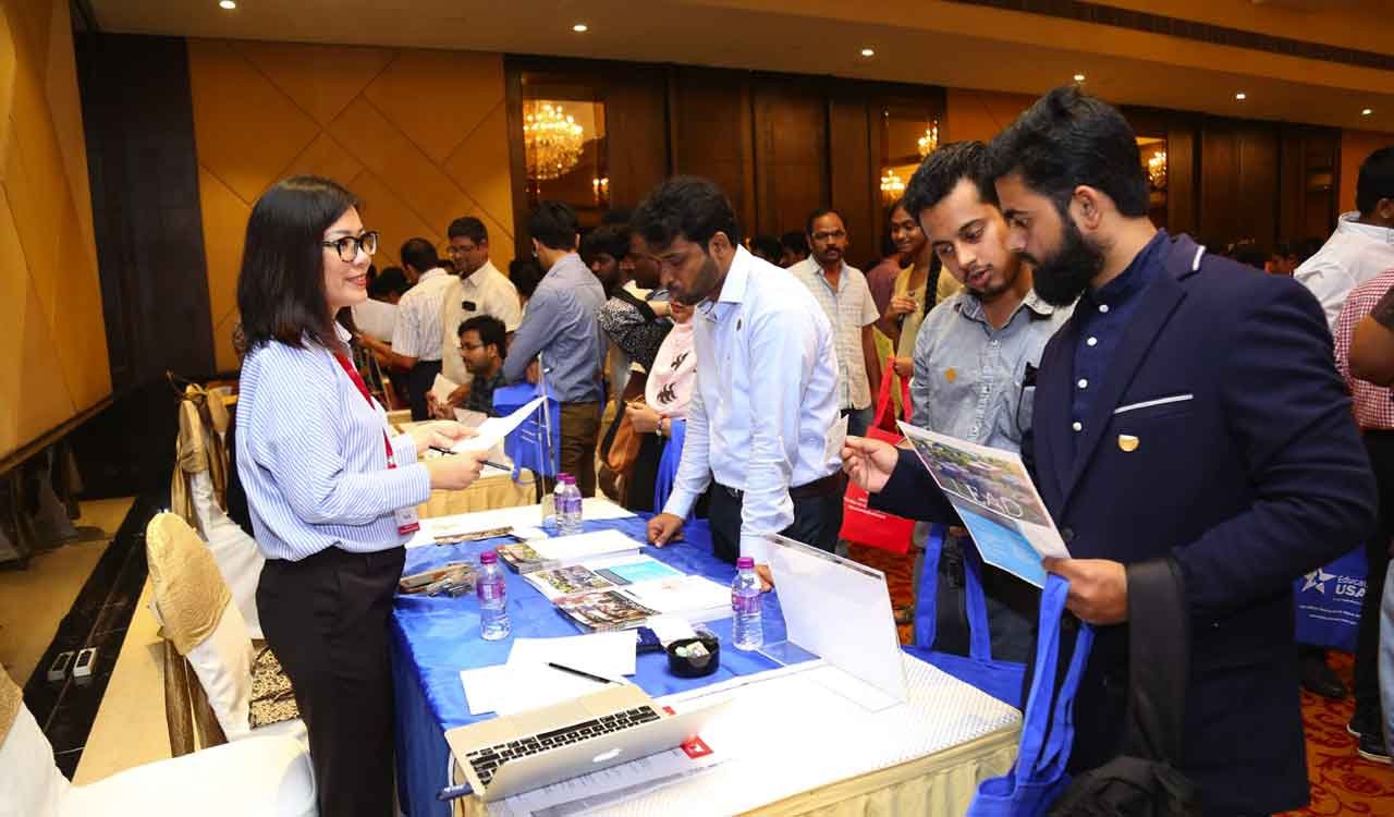 USA Education Fair witnesses footfall over 500 students in Hyderabad – Telangana Today