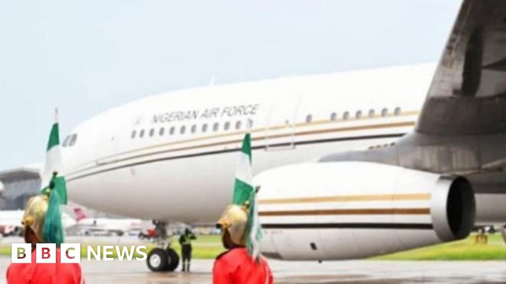 Bola Tinubu's new presidential plane sparks Nigerian outrage – BBC.com