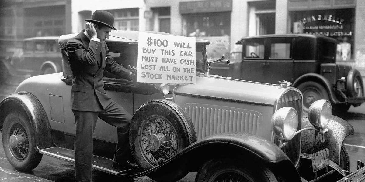 20 vintage photos show the 1929 stock market crash that set off the Great Depression – Business Insider
