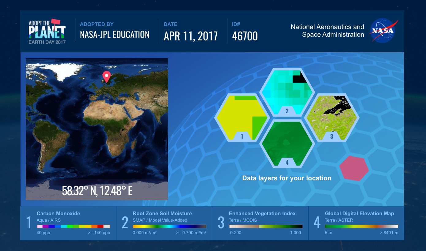 Celebrate Earth Day with NASA Science Data – Teachable Moment – NASA Jet Propulsion Laboratory (JPL) (.gov)
