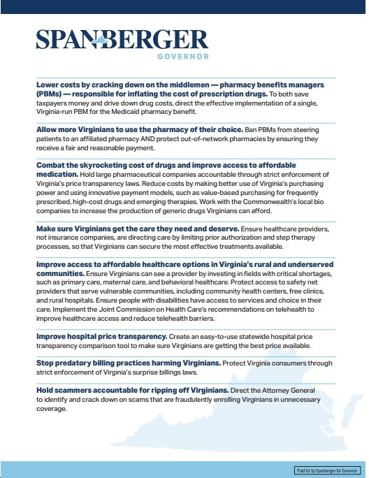 NEW: Spanberger Announces Priorities to Make Virginia More Affordable, Lower Virginians’ Healthcare & Prescription Drug Costs – Blue Virginia NEW: Spanberger Announces Priorities to Make Virginia More Affordable, Lower Virginians’ Healthcare & Prescription Drug Costs – Blue Virginia