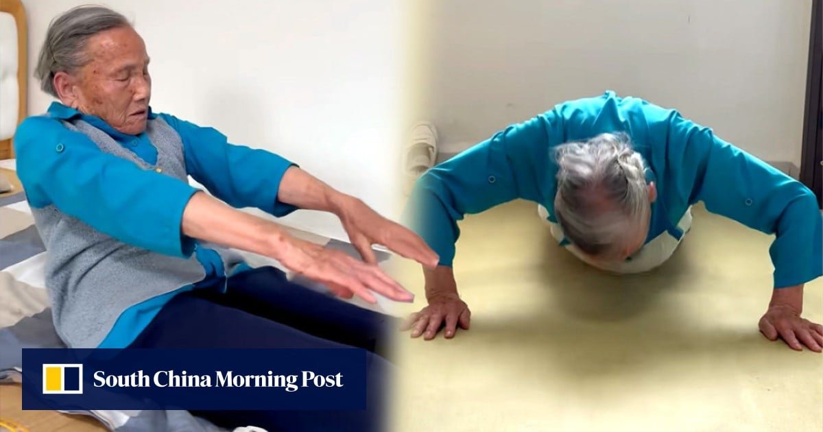 Chinese grandma, 92, wows public by completing 200 push-ups, 100 sit-ups daily – South China Morning Post
