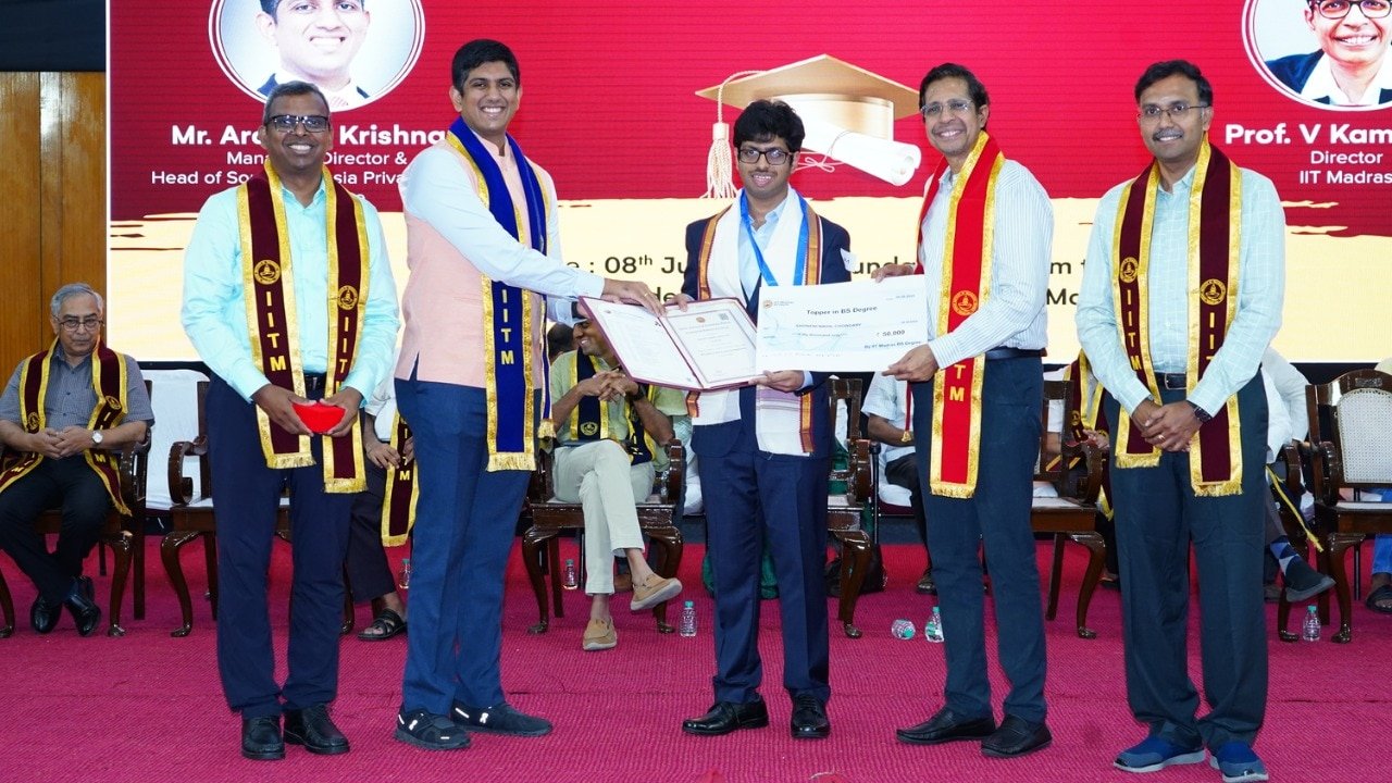 IIT Madras awards degrees to 867 students in first 4-year BS degree cohort – India Today