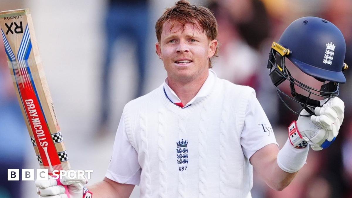 Relive day one of England vs Zimbabwe in one-off Test at Trent Bridge – BBC