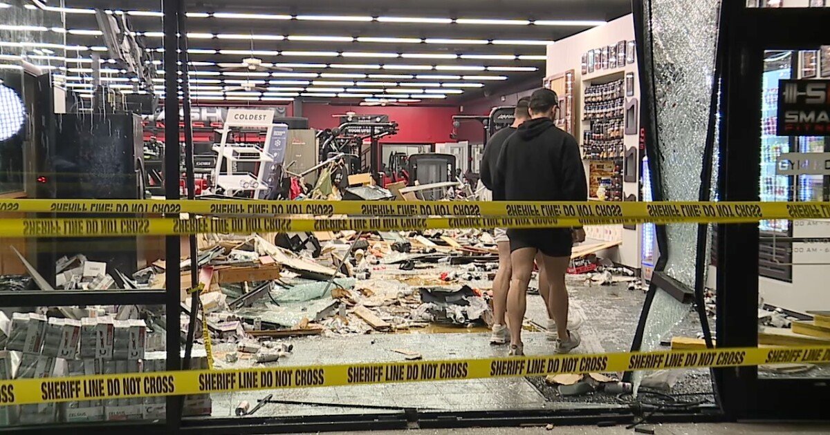 Smash Fitness back to full strength after car crashed through front window in February – Fox4Now.com