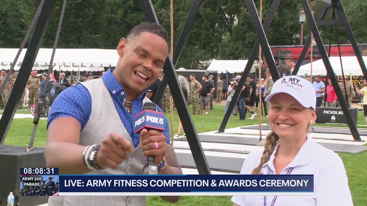 Learn more about the significance of the Army fitness competitions and ceremonies with Maya Johnson. – FOX 5 DC