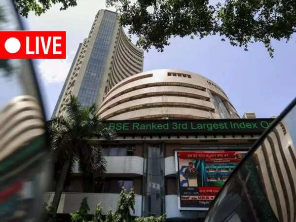 Stock Market Highlights: Sensex settles 139 points lower after volatile trade, Nifty below 24,850; TCS, A… – The Economic Times