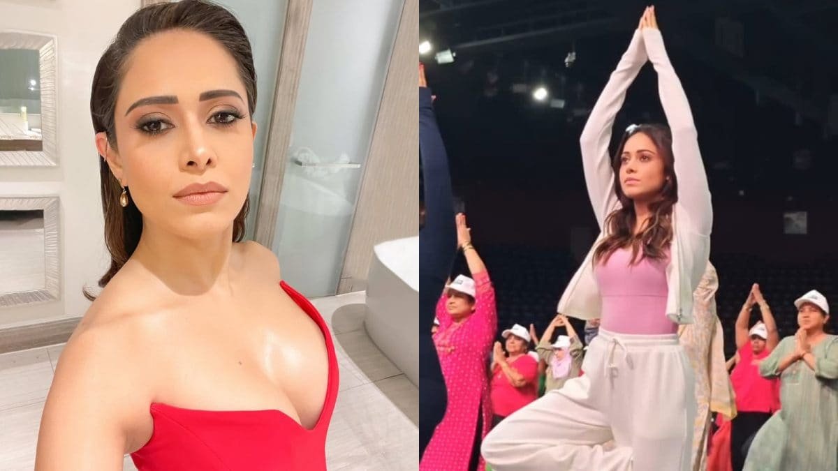Nushrratt Bharuccha TROLLED As Volunteers Untie Her Shoes At Fitness Event: 'Yoga Kaise Karogi?' – News18