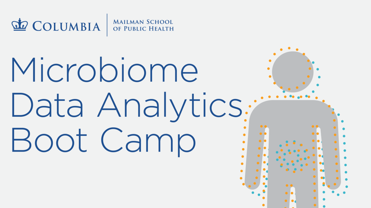 Microbiome Data Analytics Boot Camp: Planning, generating, and analyzing 16S rRNA gene sequencing surveys – Columbia University Mailman School of Public Health Microbiome Data Analytics Boot Camp: Planning, generating, and analyzing 16S rRNA gene sequencing surveys – Columbia University Mailman School of Public Health