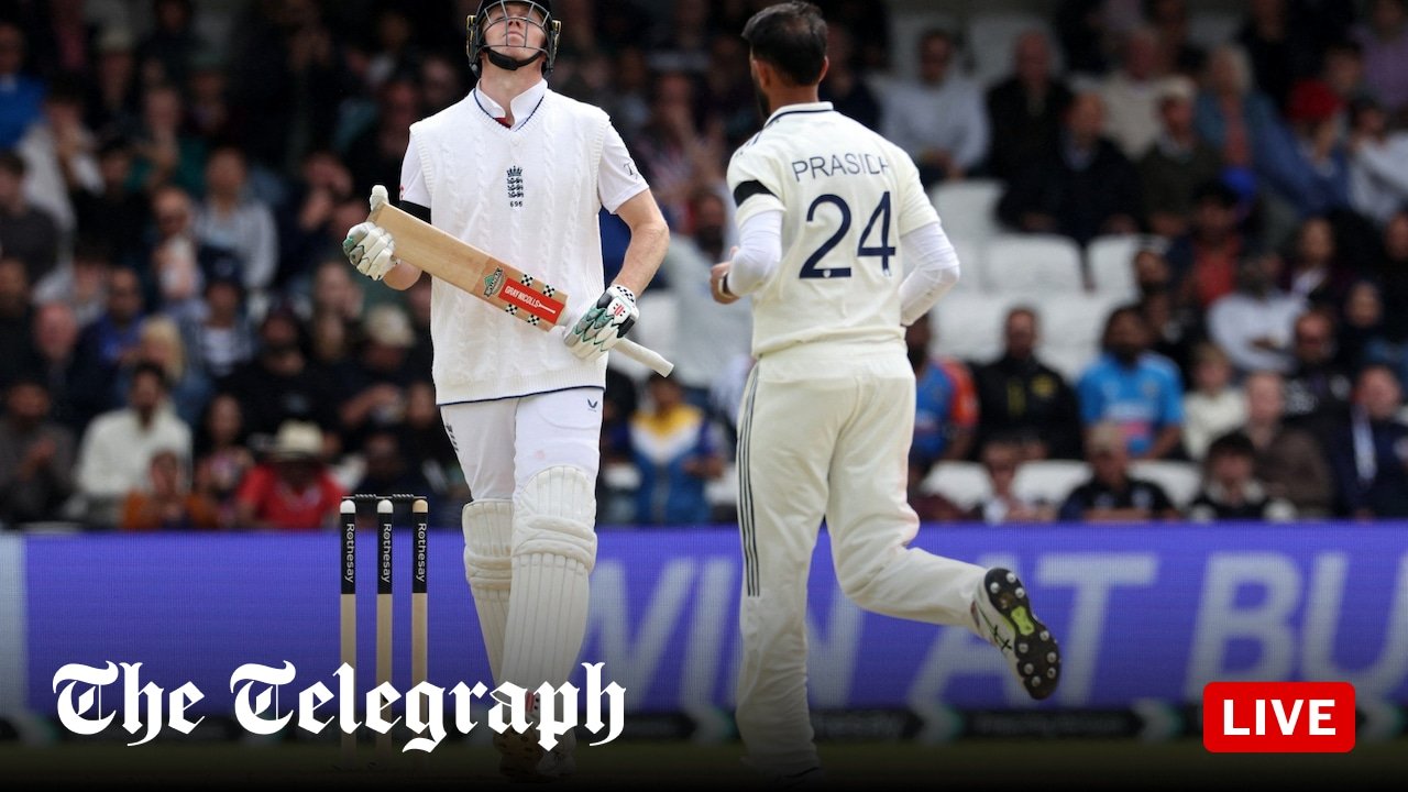 England vs India, first Test day five live: Score and latest updates from Headingley – The Telegraph