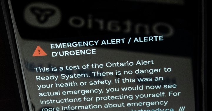 An emergency alert intended for just one area went across Ontario. Nobody will say how – Global News